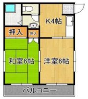 アベニュー医生ケ丘の間取り画像