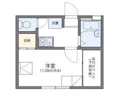 レオパレスアズール新大阪の間取り画像