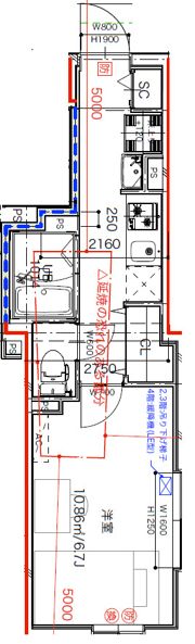 エルファーロ目黒Ⅰの間取り画像