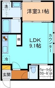 INTEGRAL N・Yの間取り画像