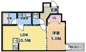 S Apt.城北公園通の間取り画像