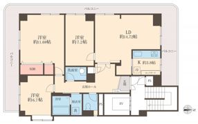 ホライズン東四つ木の間取り画像