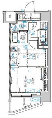 ラフィスタ西新井の間取り画像