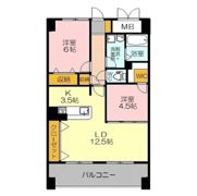 スカイマンションFの間取り画像