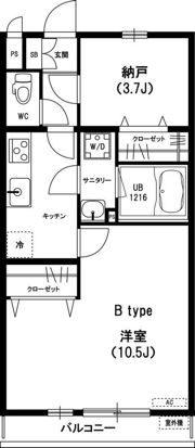 リブリ・百合ヶ丘の間取り画像