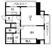 グランドメゾン船場の間取り画像