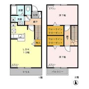 ローズコート・12の間取り画像