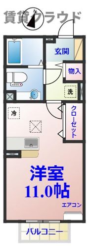 FELICE・青葉の杜Bの間取り画像