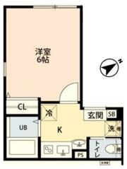 プロスペリティ北千住の間取り画像