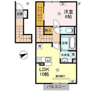 アリアーテの間取り画像