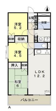 コマンドモジュールの間取り画像