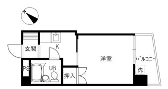 若ビルの間取り画像