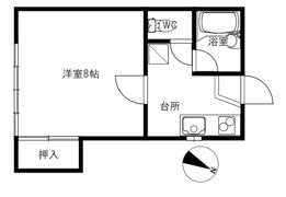 ベルクハウスの間取り画像
