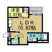 Jack hommachiⅢの間取り画像