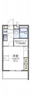 レオパレスシャルム瀬戸の間取り画像