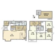 品濃町戸建の間取り画像