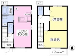 シェルコートの間取り画像