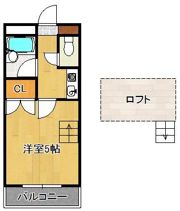 PLEAST医生ヶ丘の間取り画像