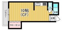 ハイツ南ながらの間取り画像