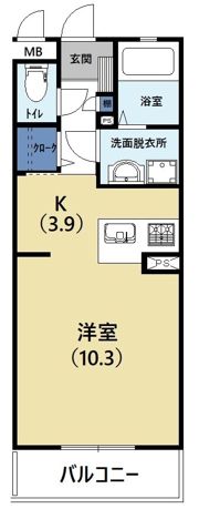 アソシエ PLUSの間取り画像