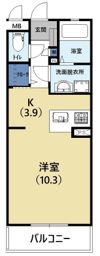 アソシエ PLUSの間取り画像