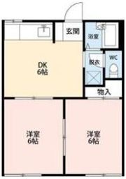 ミュゲー一番館の間取り画像