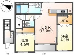 セゾンの間取り画像