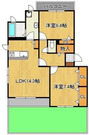 ロアーブル七番館の間取り画像