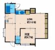 不入斗4丁目ベース Aの間取り画像