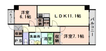 グッゲンハイムの間取り画像