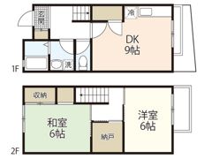 メゾンユートピア戸坂の間取り画像