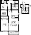 カンパーニュK Ⅱの間取り画像