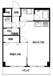 ヴィラデステKOSUGEの間取り画像