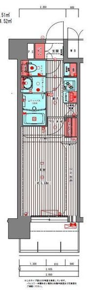 プレサンスNEO上新庄PRIMECRUISの間取り画像