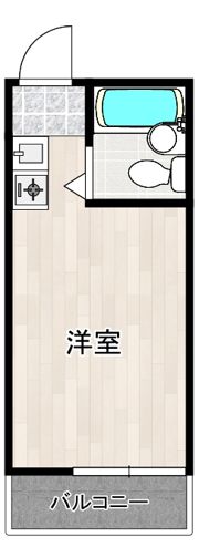 ルネッサ塚本の間取り画像