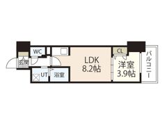 メイクス京橋川の間取り画像