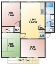 ハートフル21の間取り画像