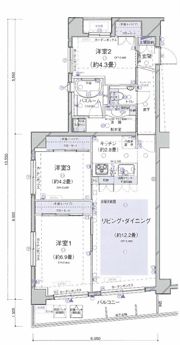 グリーンパーク日本橋人形町通りの間取り画像