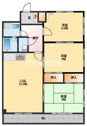 七福マンションの間取り画像