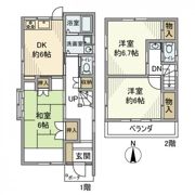 お花茶屋戸建の間取り画像