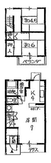 タウンハウス石田の間取り画像