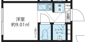 Le Confo 荻窪の間取り画像
