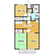 サマックス・サンセールA棟の間取り画像