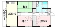 ハープ・スクウェアーの間取り画像