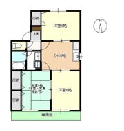 あくらコーポ Bの間取り画像