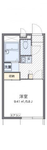 レオパレスシルフィーの間取り画像