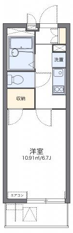 レオパレスAMIの間取り画像