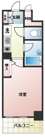 エスリード本町の間取り画像