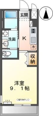 ロココの間取り画像