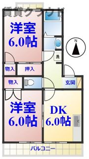 ファミール川戸の間取り画像